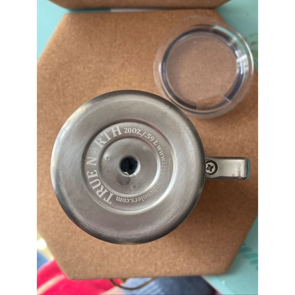 True North 20 oz Steel Beer Tumbler with Lid - Picture 5 of 14
